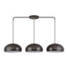 Livex Lighting - 51512-92 - Three Light Linear Chandelier - Domma - English Bronze w/Antique Brass