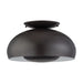 Livex Lighting - 51517-92 - Three Light Semi-Flush Mount - Domma - English Bronze