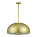 Livex Lighting - 51518-33 - Four Light Pendant - Domma - Soft Gold