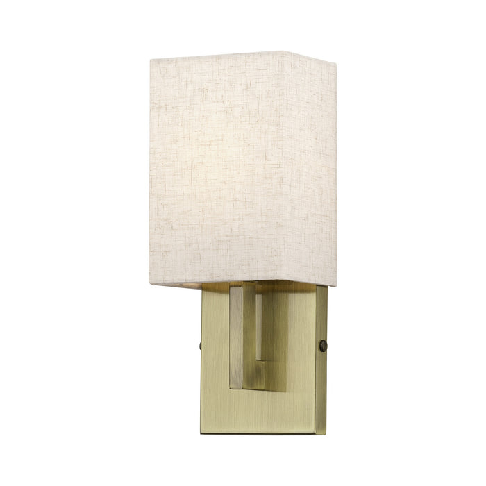 Livex Lighting - 52131-01 - One Light Wall Sconce - Monroe - Antique Brass