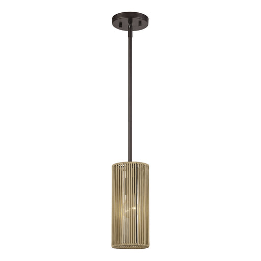 Acordia One Light Mini Pendant English Bronze
