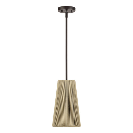 Livex Lighting - 53158-92 - One Light Pendant - Florell - English Bronze