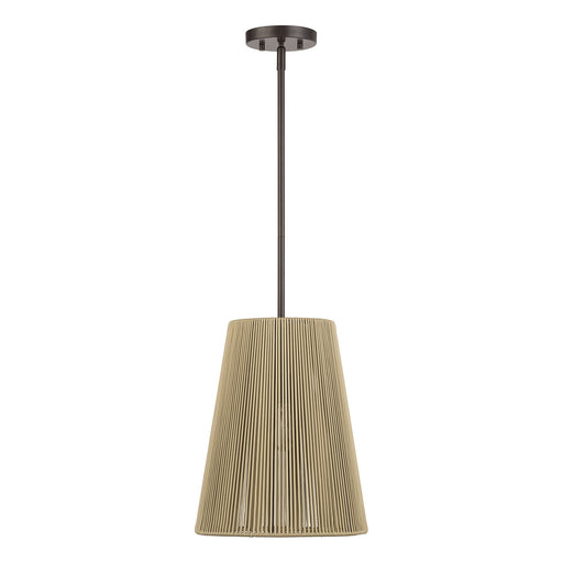 Livex Lighting - 53159-92 - One Light Pendant - Florell - English Bronze