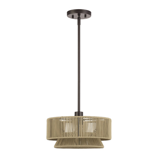 Livex Lighting - 53162-92 - One Light Pendant - Florell - English Bronze