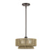Livex Lighting - 53162-92 - One Light Pendant - Florell - English Bronze