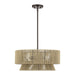 Livex Lighting - 53164-92 - Four Light Chandelier - Florell - English Bronze