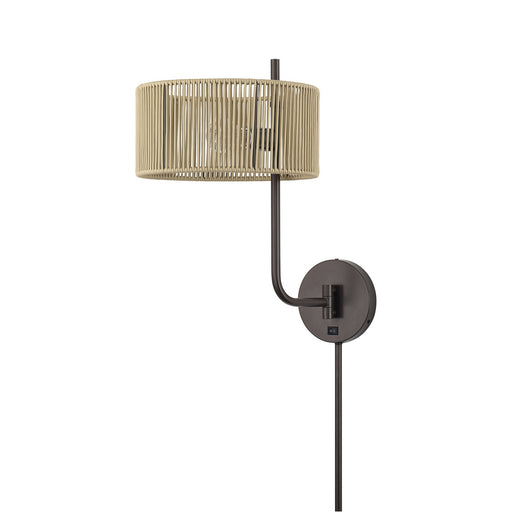 Acordia One Light Swing Arm Wall Lamp English Bronze
