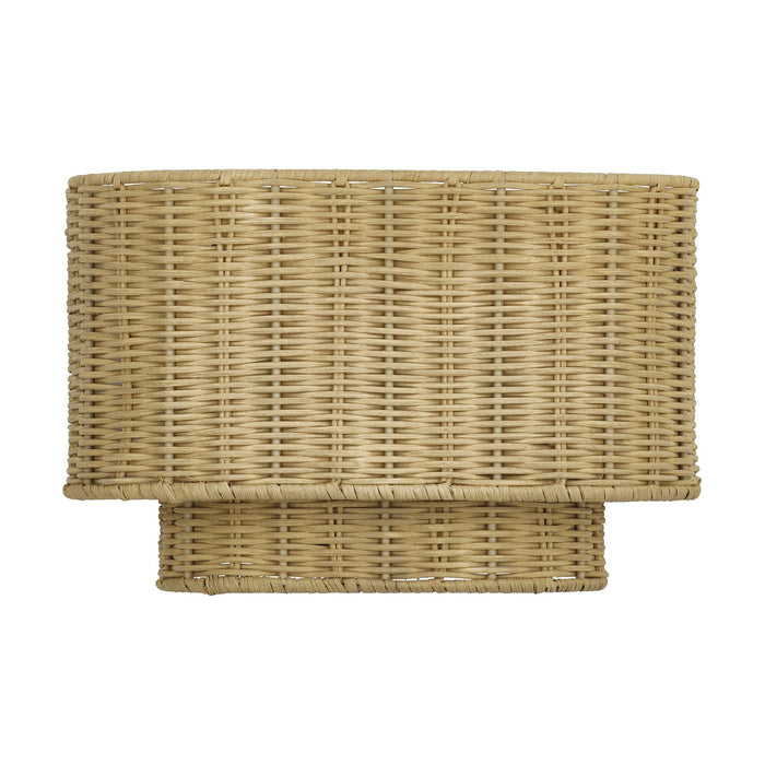 Livex Lighting - 60037-48 - Two Light Wall Sconce - Weavington - Antique Gold Leaf