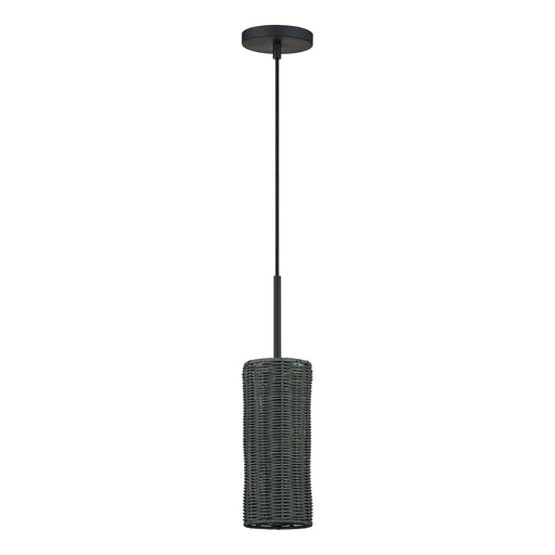 Weavington One Light Mini Pendant Black