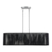 Livex Lighting - 60235-81 - Four Light Linear Chandelier - Acordia - Painted Nickel