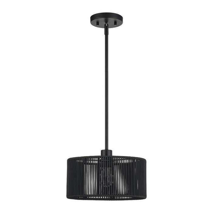 Livex Lighting - 60243-04 - One Light Pendant - Acordia - Black