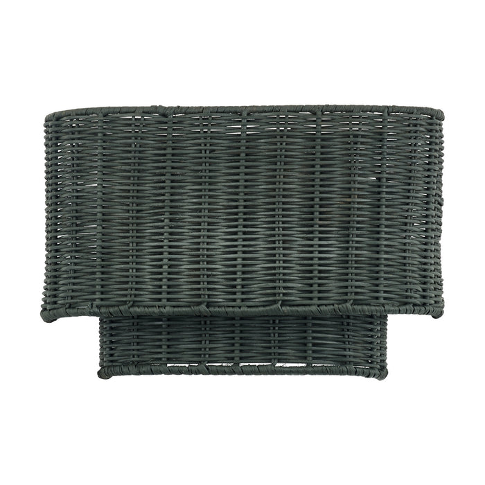 Livex Lighting - 60431-91 - Two Light Wall Sconce - Weavington - Brushed Nickel