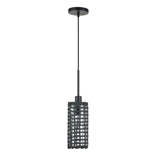 Twinewell One Light Mini Pendant Black