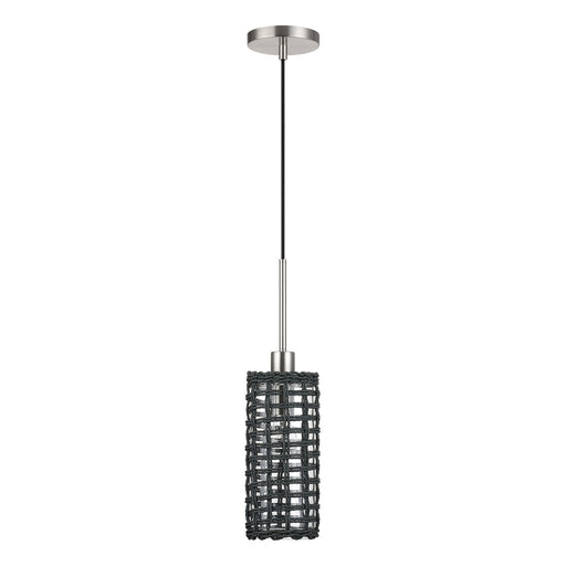 Livex Lighting - 60451-91 - One Light Mini Pendant - Twinewell - Brushed Nickel