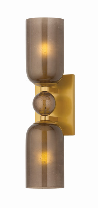 Hudson Valley - 4152-AGB - Two Light Wall Sconce - Hurleyville - Aged Brass