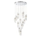 Lib & Co. - 10164-017-01 - LED Chandelier - Sorrento - Chrome