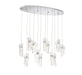 Lib & Co. - 12034-017-01 - LED Chandelier - Sorrento - Chrome