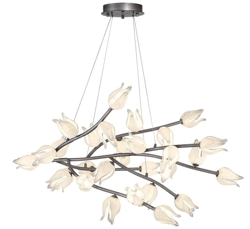 Belluno LED Chandelier Brushed Vintage grey