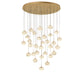 Lib & Co. - 12123-030 - LED Chandelier - Calcolo - Painted Antique Brass
