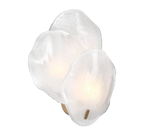 Corato Three Light Wall Sconce Brushed Brass