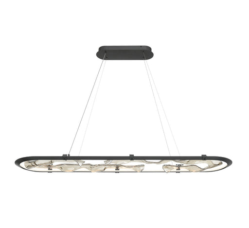 Nettuno LED Chandelier Painted Brushed Grey