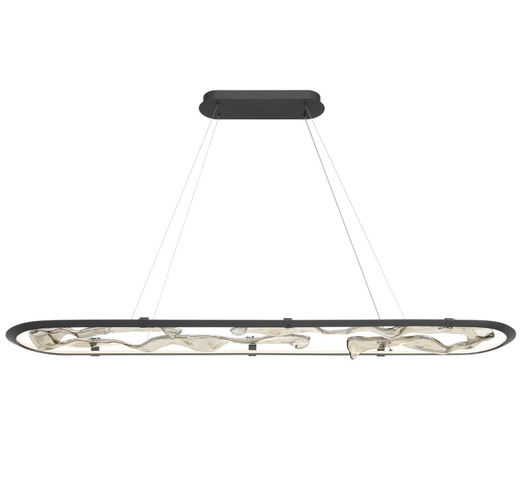Lib & Co. - 12175-040 - LED Chandelier - Nettuno - Painted Brushed Grey