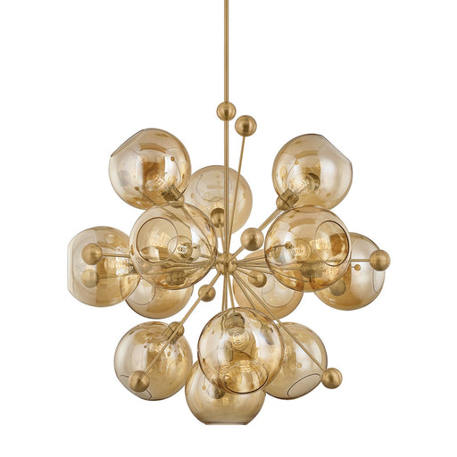 Ellory 13 Light Chandelier Patina Brass