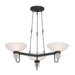 Troy Lighting - F1730-TBZH - Three Light Chandelier - Arturo - Textured Bronze W/ Hl