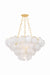 Hudson Valley - 1339-VGL - Nine Light Chandelier - Cedar Hill - Vintage Gold Leaf