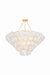 Hudson Valley - 1350-VGL - 17 Light Chandelier - Cedar Hill - Vintage Gold Leaf
