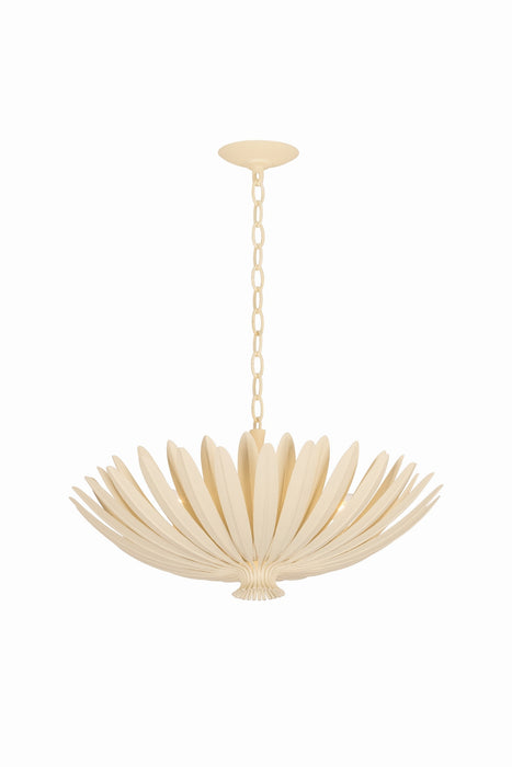 Hudson Valley - 1823-CP - Four Light Chandelier - Whitfield - Cream Plaster