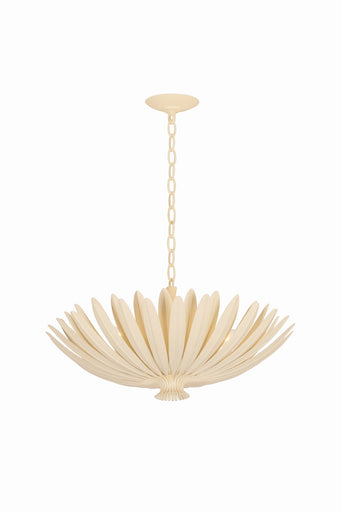 Whitfield Four Light Chandelier Cream Plaster