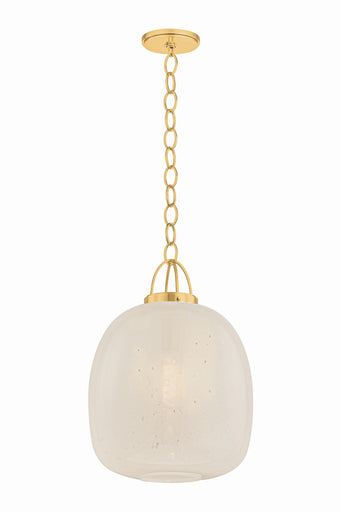 Enosburg One Light Pendant Aged Brass