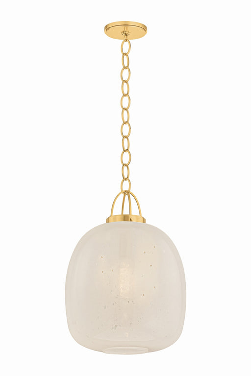 Hudson Valley - 2016-AGB - One Light Pendant - Enosburg - Aged Brass