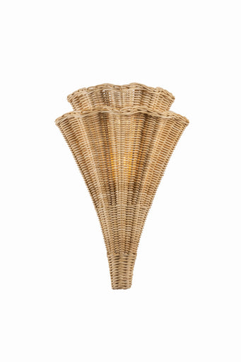 Arverne Two Light Wall Sconce Vintage Gold Leaf