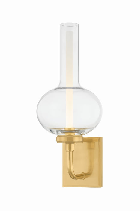 Hudson Valley - 4831-AGB - LED Wall Sconce - Rossman - Aged Brass