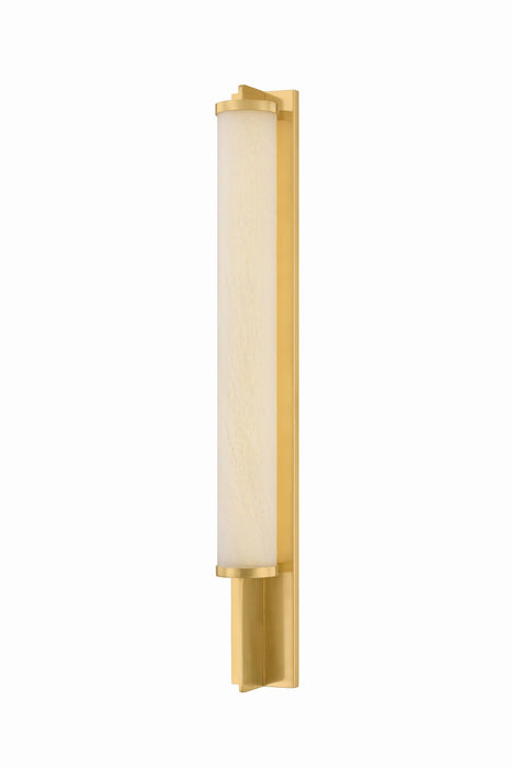 Hudson Valley - 5151-AGB - LED Wall Sconce - Northfield - Aged Brass