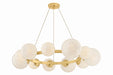 Hudson Valley - 5540-AGB - 11 Light Chandelier - Pacama - Aged Brass
