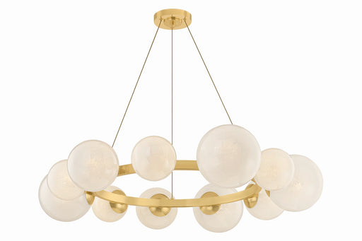 Pacama 11 Light Chandelier Aged Brass