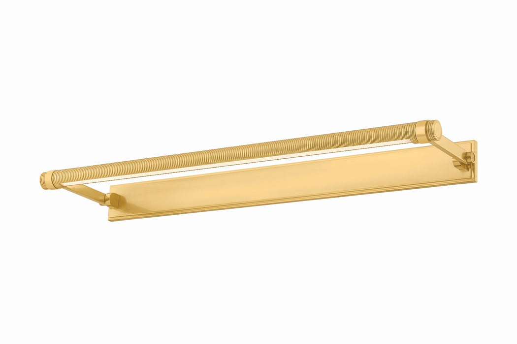 Hudson Valley - 7330-AGB - LED Picture Light - Duell - Aged Brass