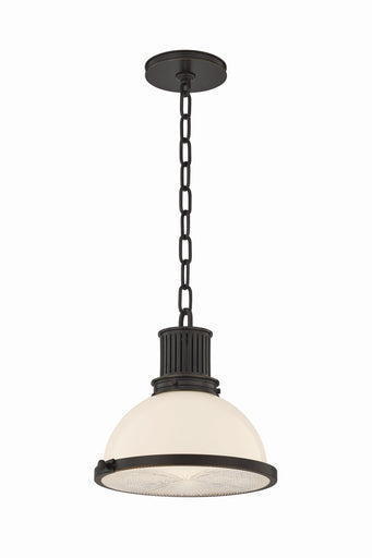 Pinesbridge One Light Pendant Distressed Bronze