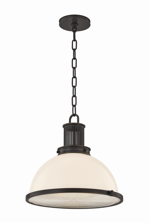Hudson Valley - 9315-DB - One Light Pendant - Pinesbridge - Distressed Bronze