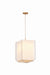 Hudson Valley - AH4431-PGL - One Light Pendant - Louise - Patina Gold Leaf