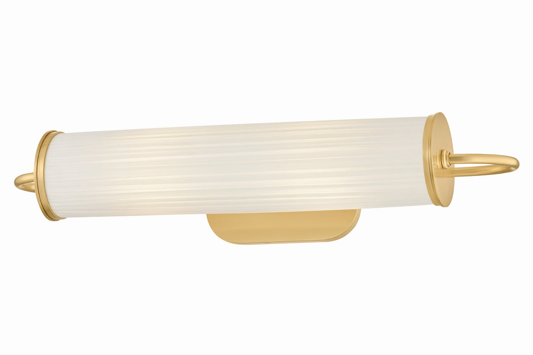 Hudson Valley - AH5021-AGB - Two Light Picture Light - Elaine - Aged Brass