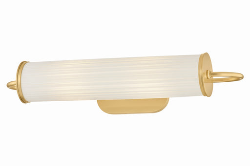 Elaine Two Light Picture Light Aged Brass