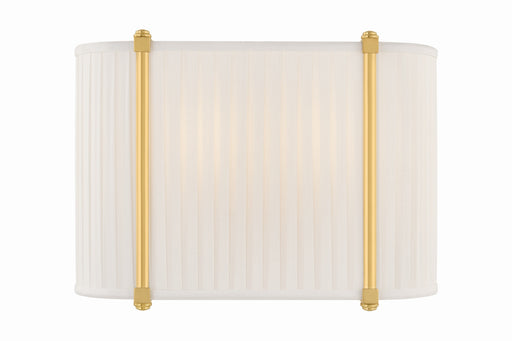 Hudson Valley - AH6308-AGB - Two Light Wall Sconce - Cornell - Aged Brass