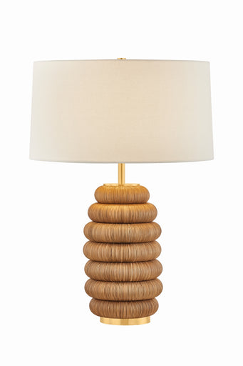 Winbrook One Light Table Lamp Aged Brass