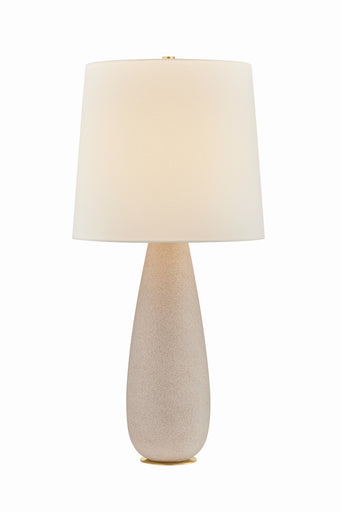 Neelytown One Light Table Lamp Aged Brass