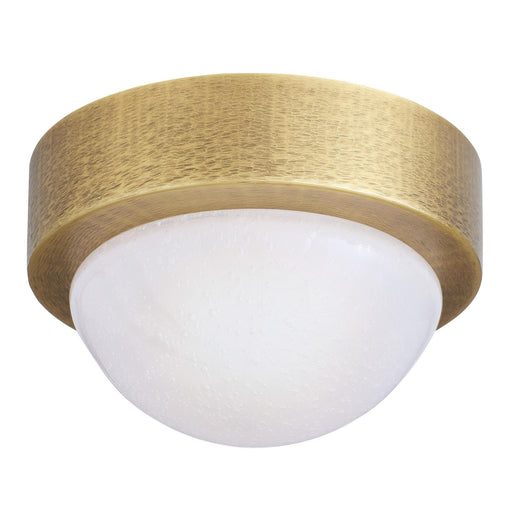 Lennon LED Flush Mount Antique Brass