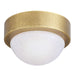 Arteriors - DFC20 - LED Flush Mount - Lennon - Antique Brass